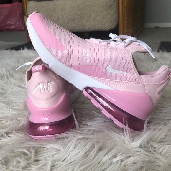BNIB Pink Nike Air Max 270 GS Sneakers 💕 SOLD OUT EVERYWHERE - Picture 3 of 9